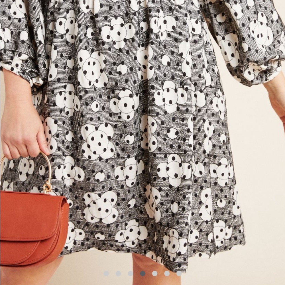 Anthropologie Textured Babydoll Dress - Picture 2 of 10